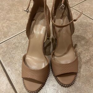 BCBG generation Jessika stiletto pump heel sandal